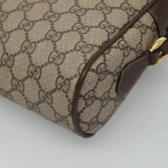 GUCCI GG Supreme Web Sherry Line Bag Pvc Beige 4023 001 56 4023 001 56 - Picture 12 of 16